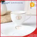 bone china tea cups restaurant usage with simple design tea cups for promotion selling